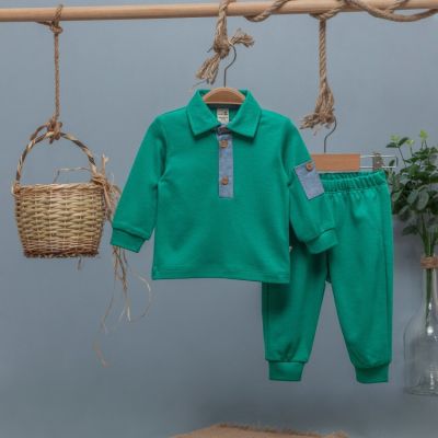 Laisvalaikio komplektas berniukui | POLO ŽALIAS